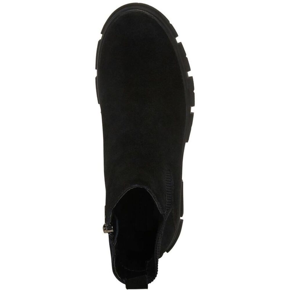 Aqua College Womens Priya Black Suede Waterproof Chelsea Boots Shoes NWT - Picture 2 of 3